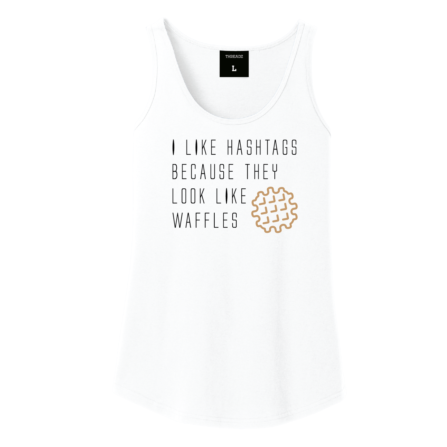 #hashtag Waffle Women's Tee