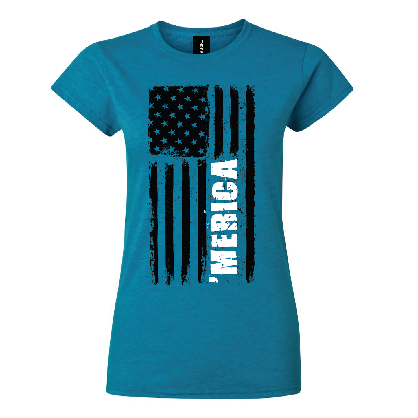 'Merica Flag Women's Tee