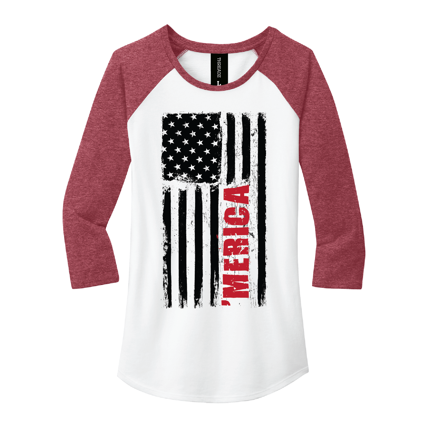 'Merica Flag Women's Tee