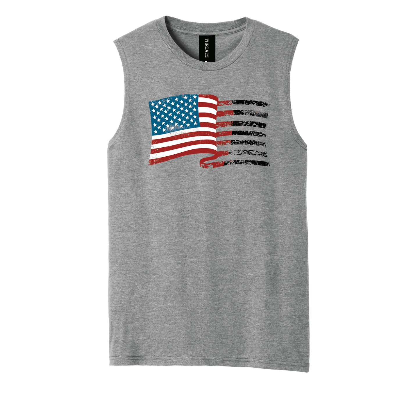 Distressed Flag Tee