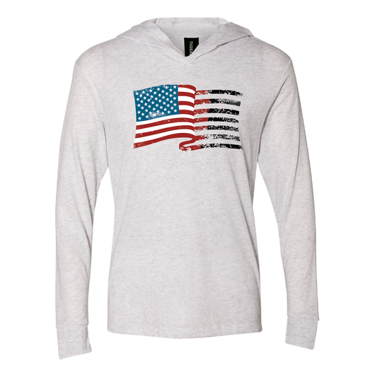 Distressed Flag Tee